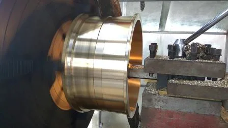 Bague de coulée centrifuge en alliage de laiton/bronze/cuivre avec usinage en Chine
